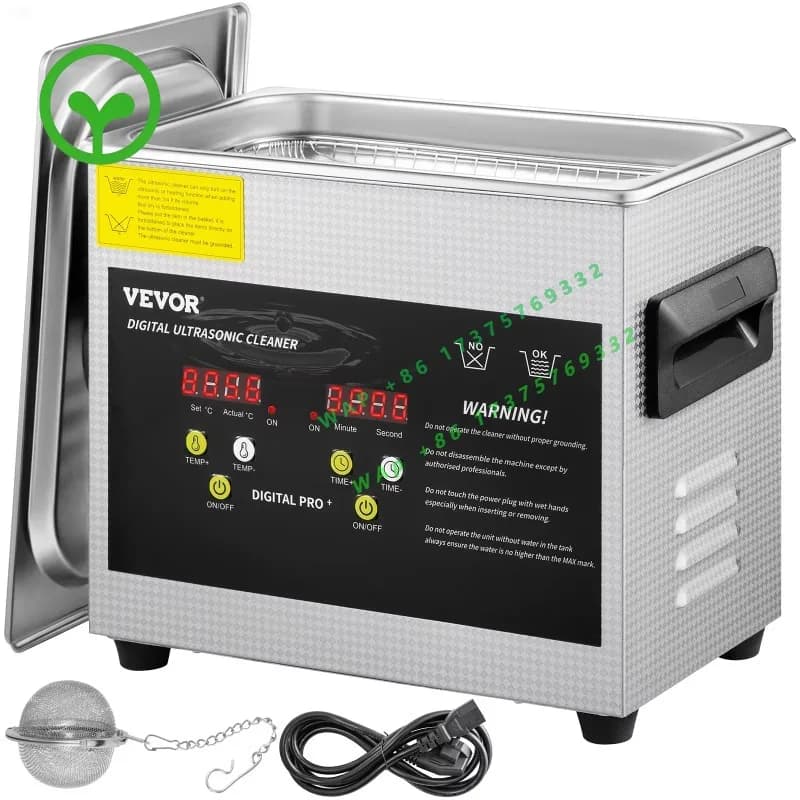【Premium】SucceBuy 2L 3L 6L 10L 15L Upgraded Ultrasonic Cleaner Lave-Dishes Port le Washing  hine Diswasher   Home Appliances