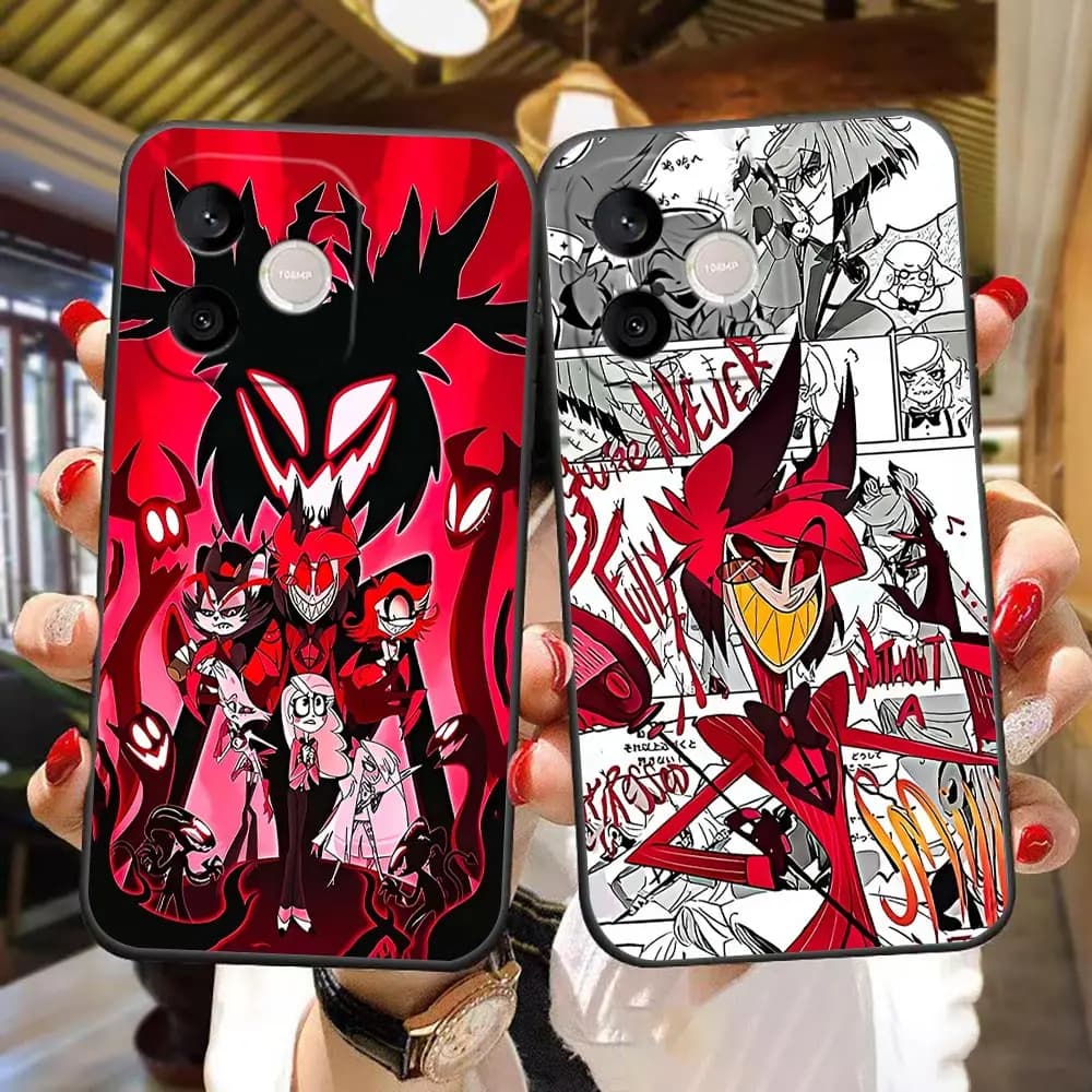 H-Hazbin Hotel A-Alastor Phone Case For HUAWEI NOVA 3I 7I 8I HONOR 600 400 90 X6B X6D X7A X7B X7D X8 X8B X9 X9B X9D X9A Shell