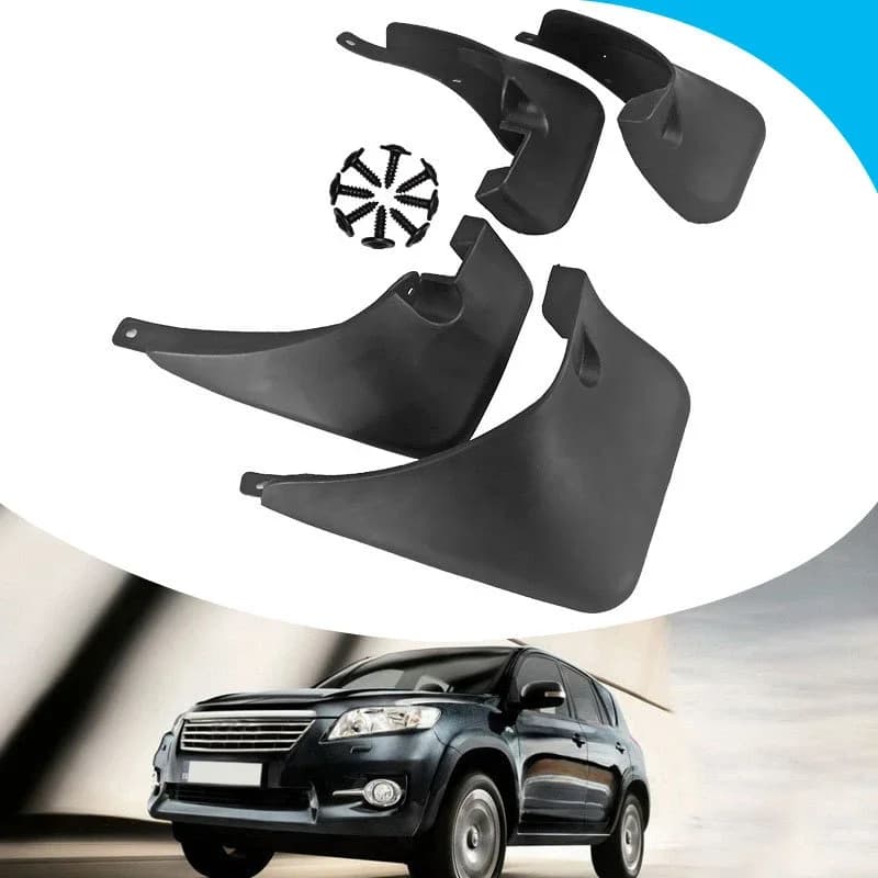 1 Set Car Tire Fender Suitable for Toyota RAV4 2.0 2006-2013 Modified Mudflaps Splash Mudguard Automobile Accessory