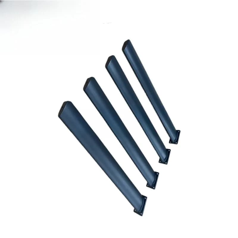 Stable and non-shaking functional hardwareLong table oval four-legged base furniture functional hardware
