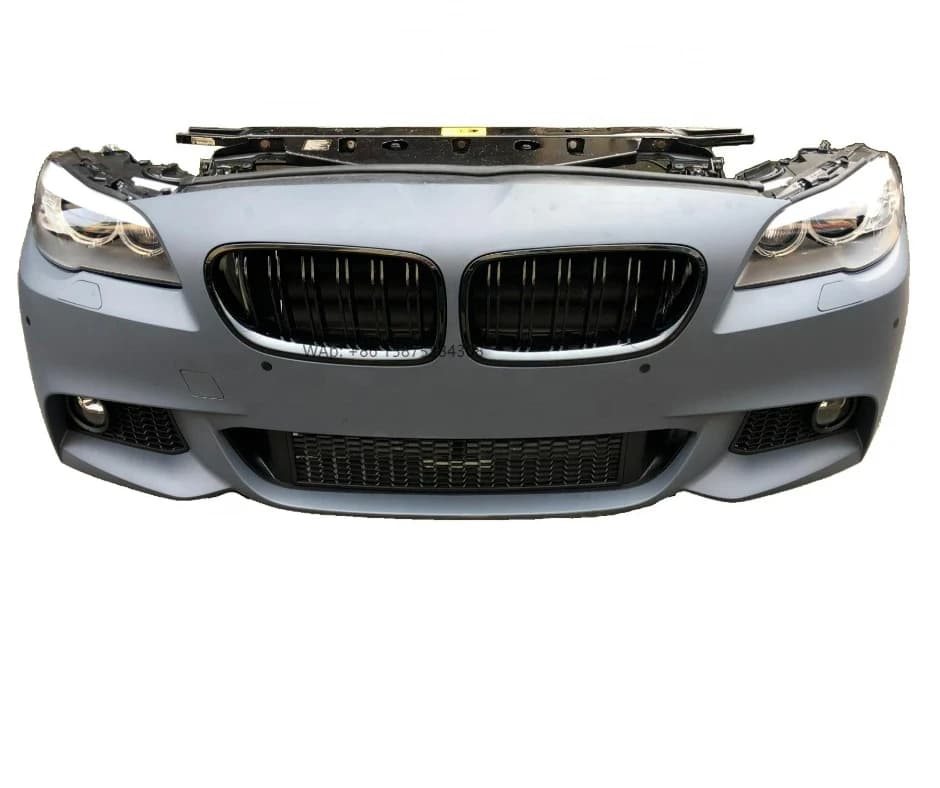 Classic Bestselling 5 Series F10F11F18LCI Front Part Head Tip Assembly Surrounded Medium Mesh Grille Front Face for