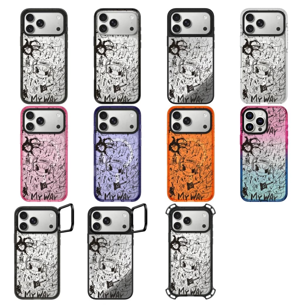 2601241 Acrylic / Mirror Camera Ring Stand Cover for IPhone 17 16 15 14 13 12 Pro Max 17 Air - Protective Magnetic Case
