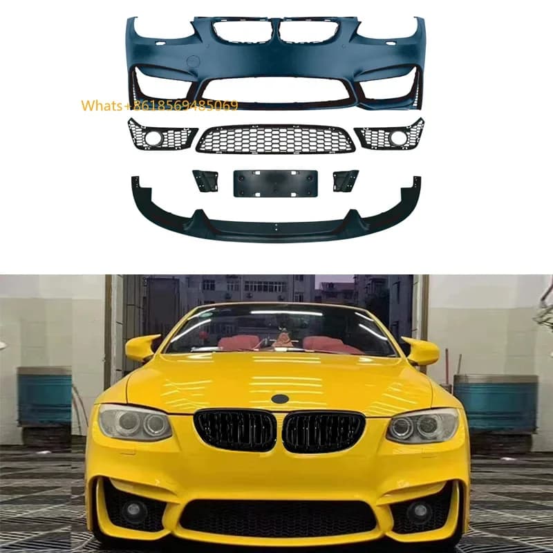 High Quality New  BM 3 SERIES E92 2006-2009 Front Bumper With Fog Lamp Hole Style Similar To M4