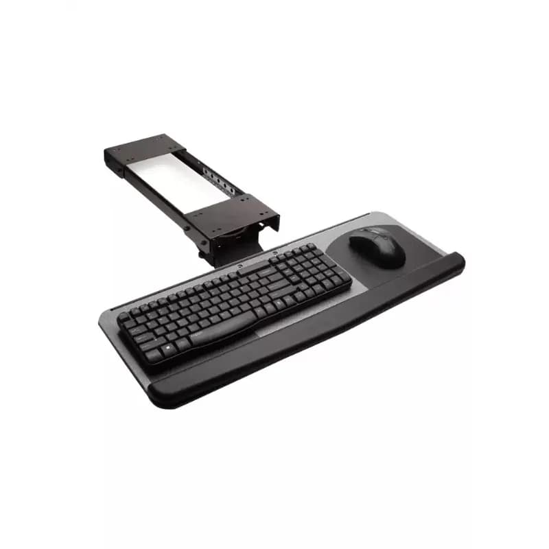 Ergonomic Keyboard Holder Multi Function Desktop Storage Bracket Adjustable Computer Office Desk Organizer Hardware