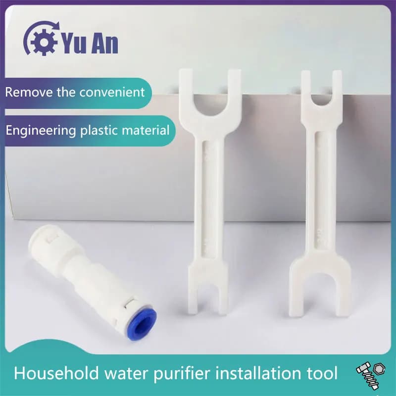 Install Wrench  RO Water Purifier Accessories Quick Connector Clip Installation Consumable Pure Water Machine Accessories 1 Pcs