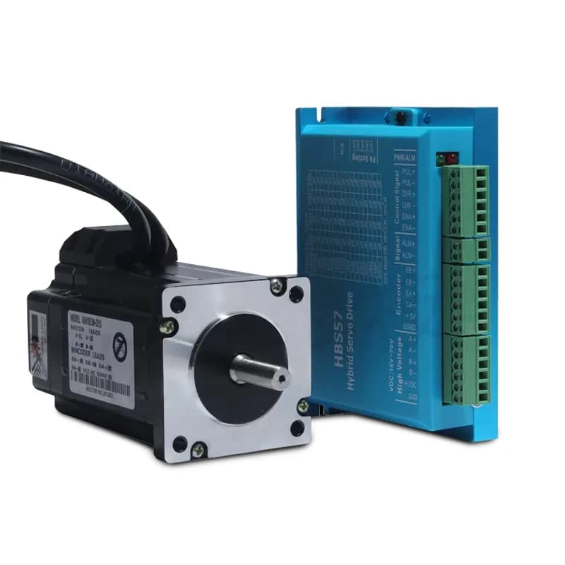 60 Nema24 Closed Loop Stepper Motor Set 3N.M 4N.M Hybrid Servo Driver High Speed