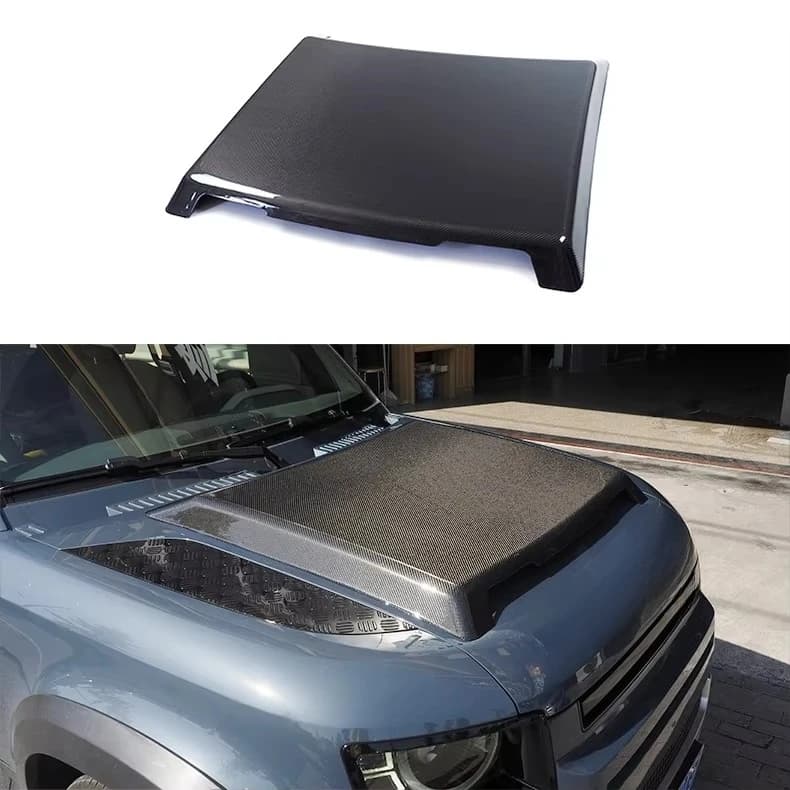 Car Accessories Hood Bonnet Body Kit air Vent Bonnet Cover Engine for New Defender 2020+