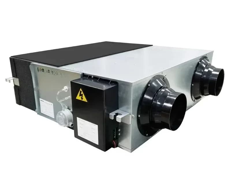 Compliant 150 to 2000 cmh air recovery system hrv heat recovery respirator