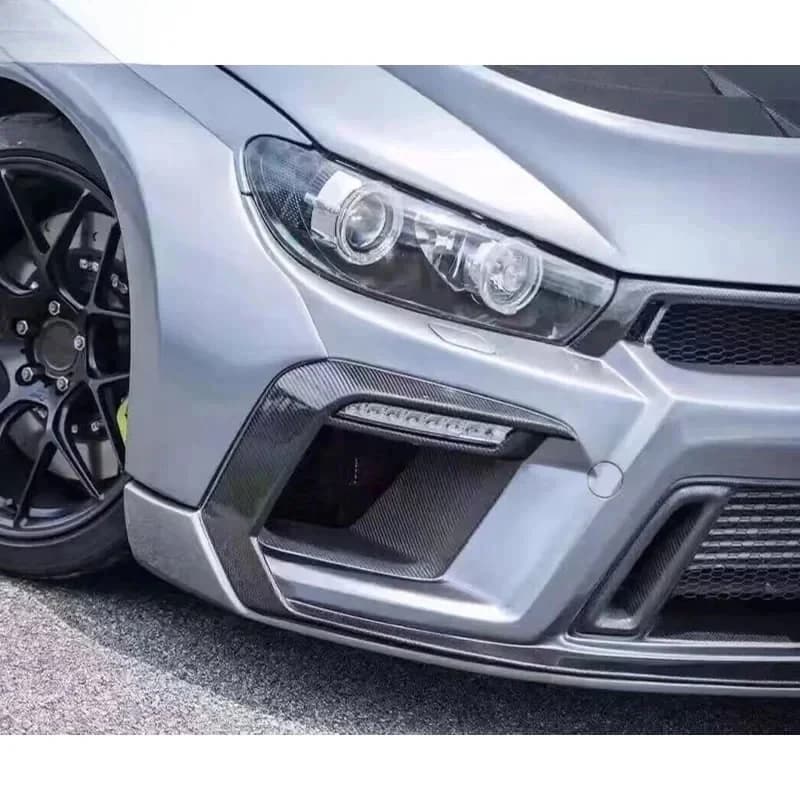 High Quality Factory Hot Sale Aspec Style Carbon Fiber FRP Wide Car Body Kit Front Bumper Side Skirts Rear Spoiler 0-