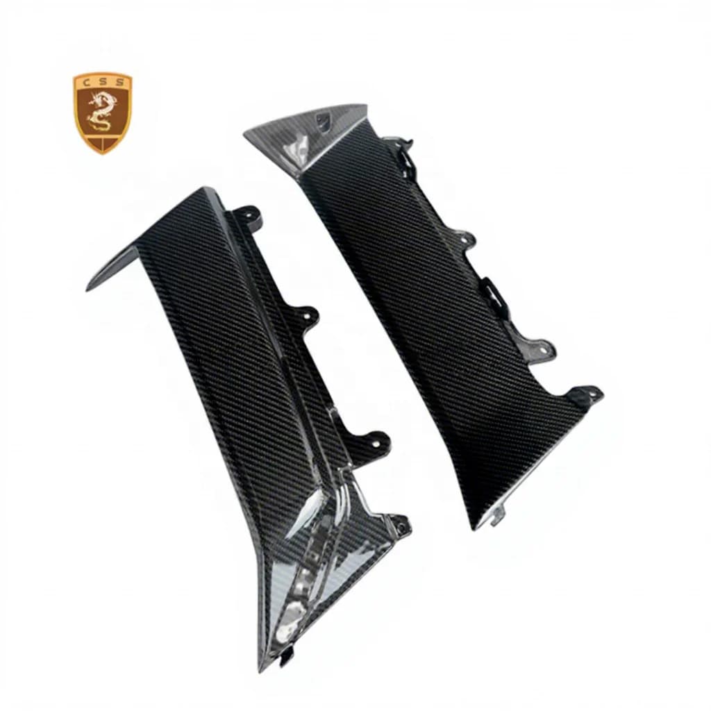for Lightweight Aero Upgrade OEM Style Carbon Fiber Rear Fender Vents for Lamborghini Aventador LP700