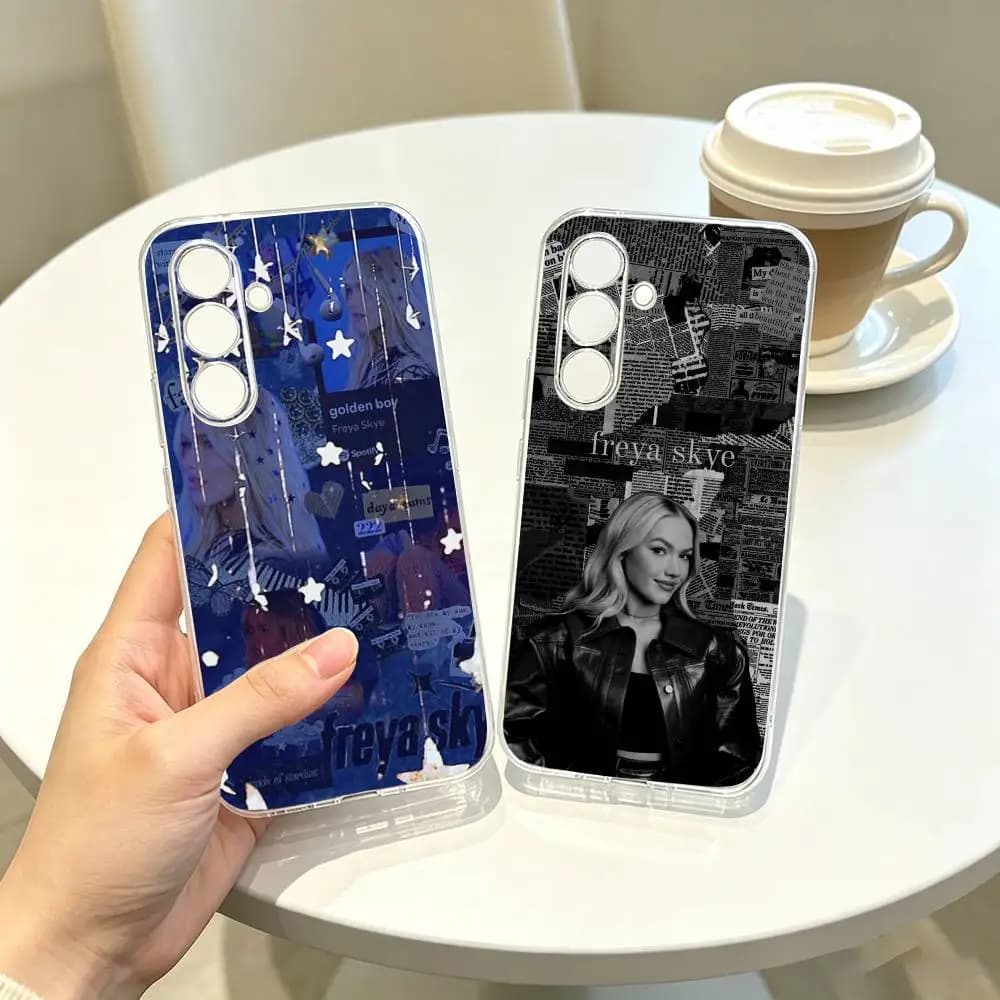 F-Freya Skye S-Singer   Phone Case For SamsungA10,12,20,21S,30,31,40,50,51,52,70,71 Transparent Cover