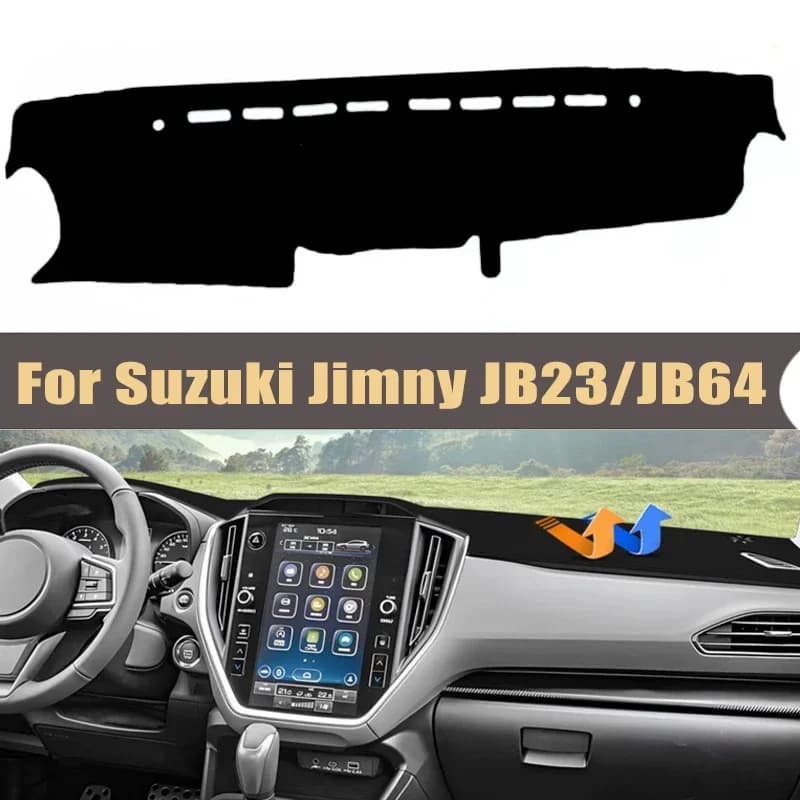 Car Dashboard Cover Sun Shade Mats Avoid Light Pads Instrument Panel Protective For Suzuki Jimny JB23 JB64 Car Accessories