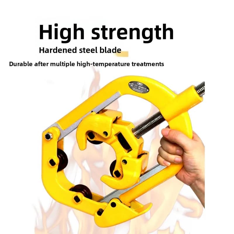 Explosion-proof cutter Heavy-duty manual steel pipe cutter Pipe cold cutting machine