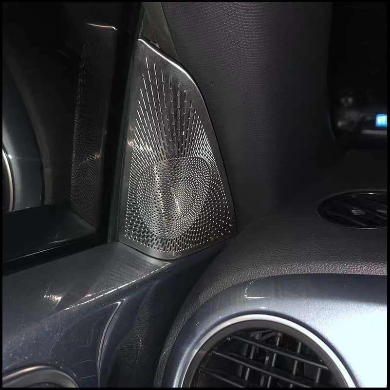 Car Styling For Volkswagen VW Beetle 2013-2018 Door Speaker Sound Ring Cover Trim Molding Decoration Auto Parts Accessories