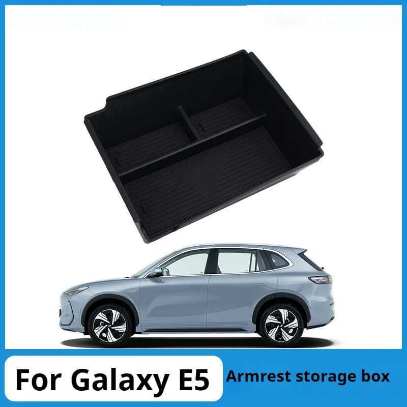 For 2024 Geely Galaxy E5 central control armrest box storage box storage box storage box car supplies EX5 car organizer