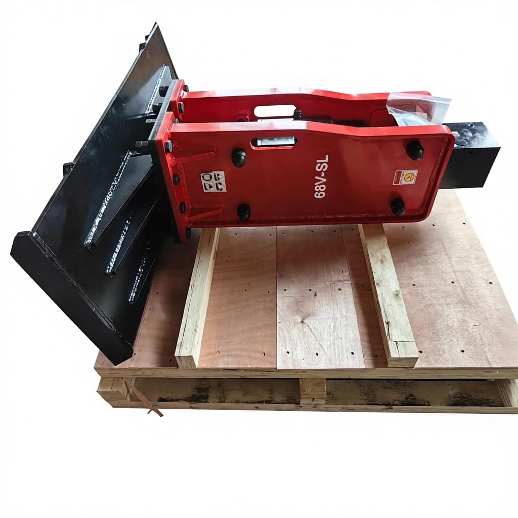 Skid Steer Loader Breaker Hammer with Chisel 40kg for Construction & Mining