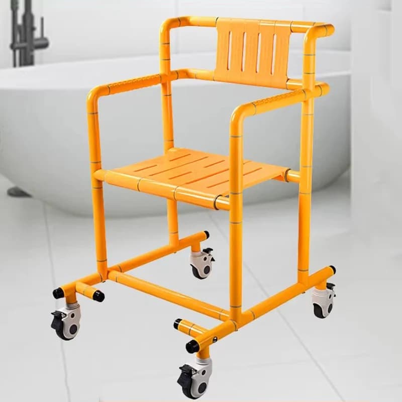 Wheels Minder Bathroom Chair Shower Accessories Bedroom Disabled Stool Medical Cabinets Bench Silla Plegable Home Furniture