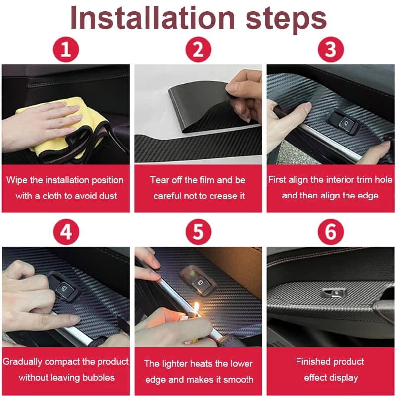 For BYD SONG L EV 2024 2025 2026 Car Interior Sticker Car Gear Panel Sticker Gear Box Protective Film Carbon Black Accessories