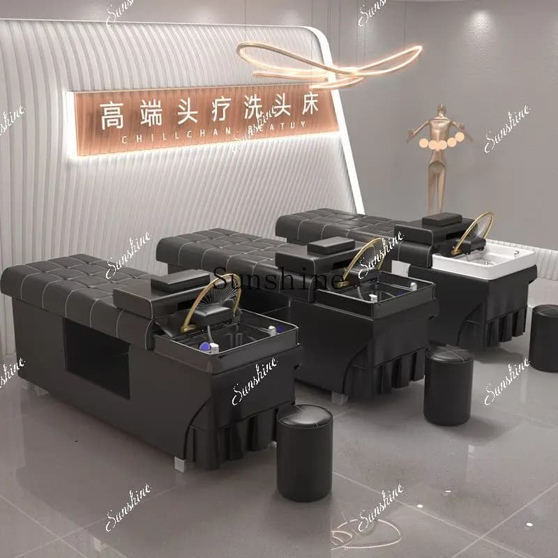 Barber shop special beauty salon fumigation massage head treatment constant temperature water circulation integration FT