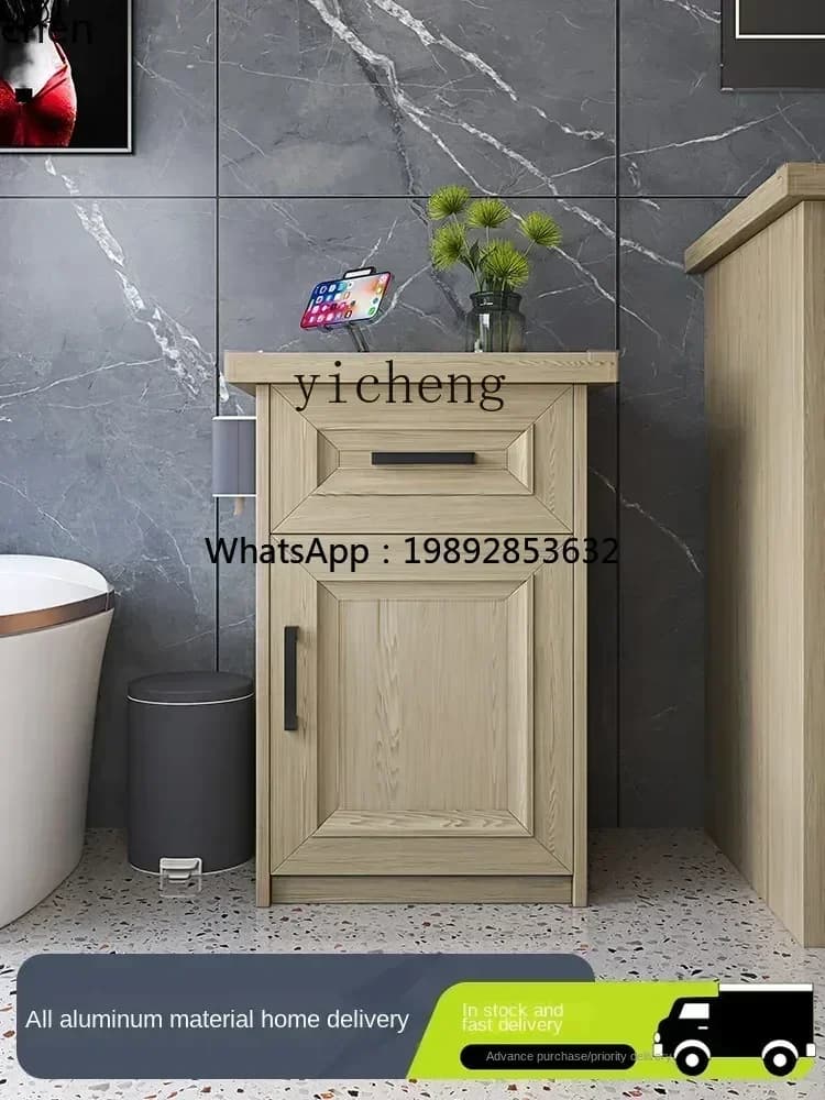 D24-all aluminum alloy waterproof toilet side cinet bathroom locker locker