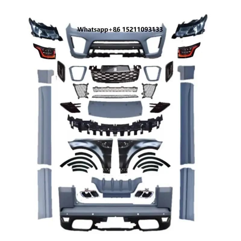 Body Parts Car Bodykit for r Sport 2014-2017 L320 Upgrade to Sport 2018 L494 Svr Body Kit