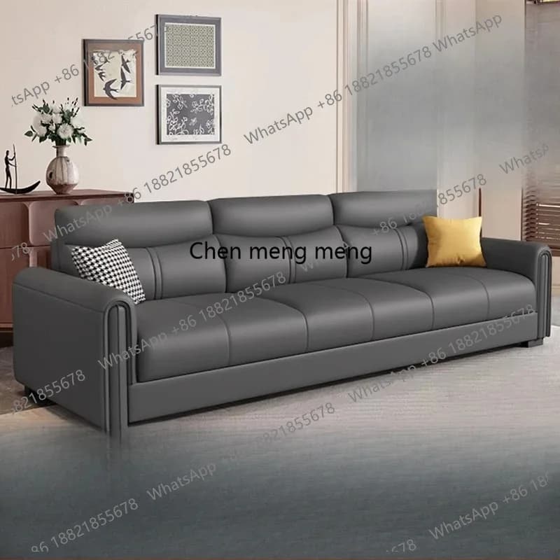 Minimalist Modern Living Room Sofas Versatile Real Lounge Modern Lounge Sofa Cheap Leather Banken Woonkamer Furniture Home