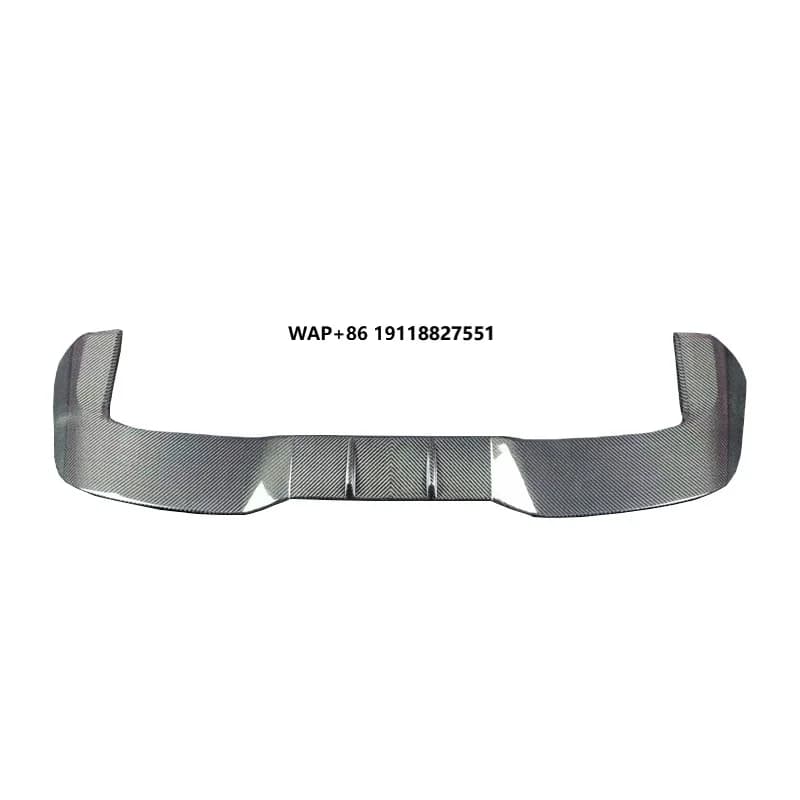 Dry Carbon Fiber Spoiler for  G07 X7 Carbon Fiber Top Wing and Upper Tail Turbulence Custom Car Accessories