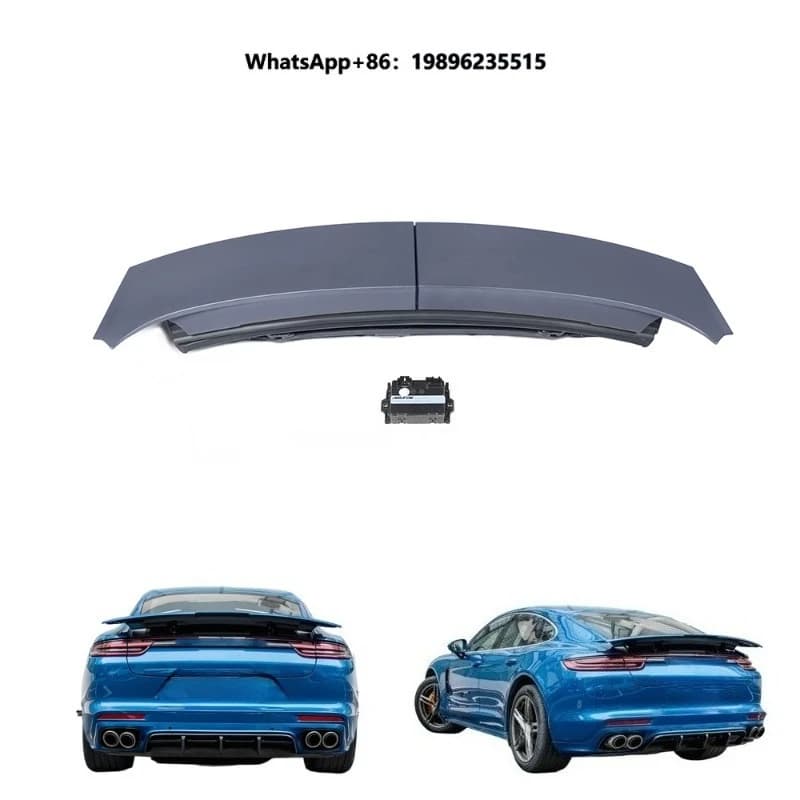 for  971.1 2017 2018 2019 2020 Upgraded to Turbo Version Three-stage Rear Wing