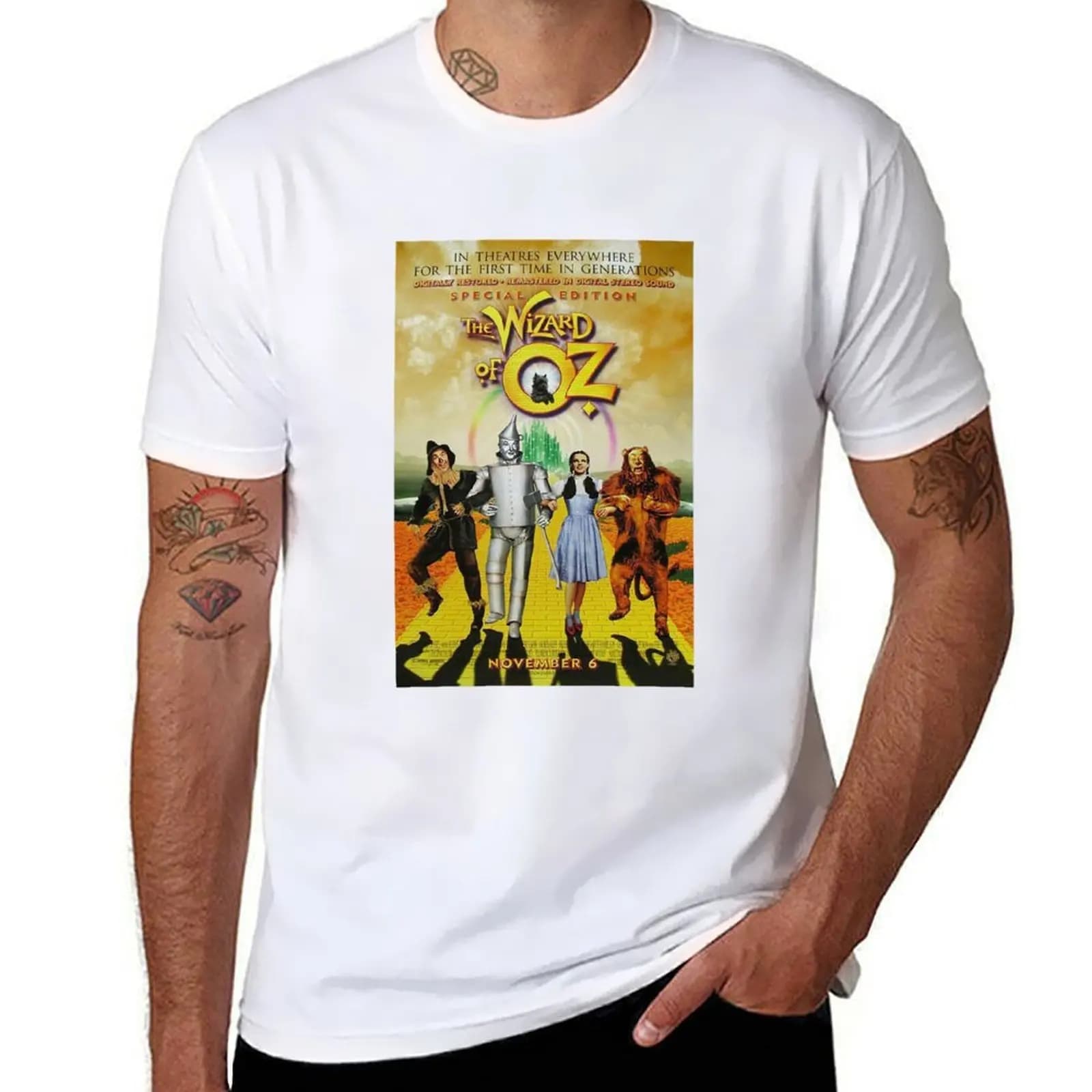Lover Gift The Wizard Of Oz Classic Fan T-Shirt t shirt man luxury man t shirt cotton high quality T-Shirt