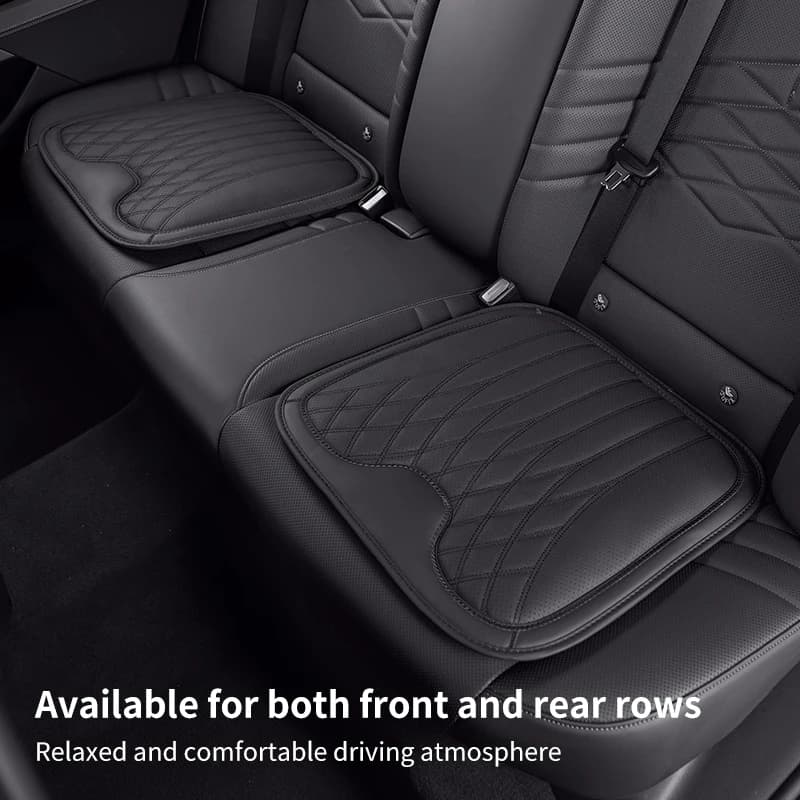 Universal Napa Leather Car Breathable Cushion Seat Cushion Available For Both front And Rear Rows Car Interior Accessories