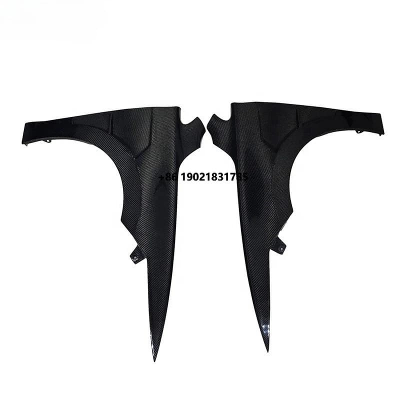 Carbon Fiber Front Fender for  Golf 8 GTi Golf R 2021+ Carbon Fiber Front Wing for Golf GTi 8 Front Body Kit Car Parts