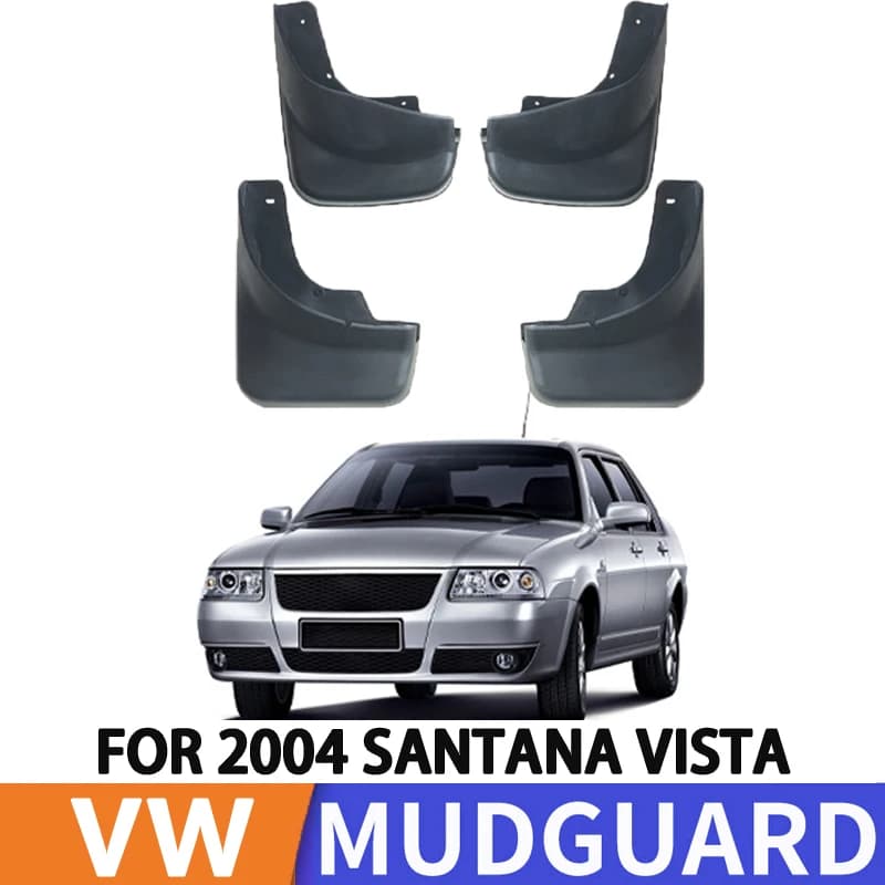 For 2004 Volkswagen Santana Zhijun Car Tire Fenders Splash Guard Front and Rear Wheel Fenders