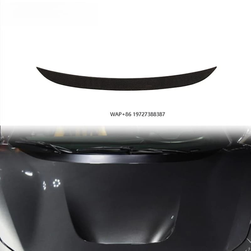 Dry Carbon OEM Hood Trims for F8