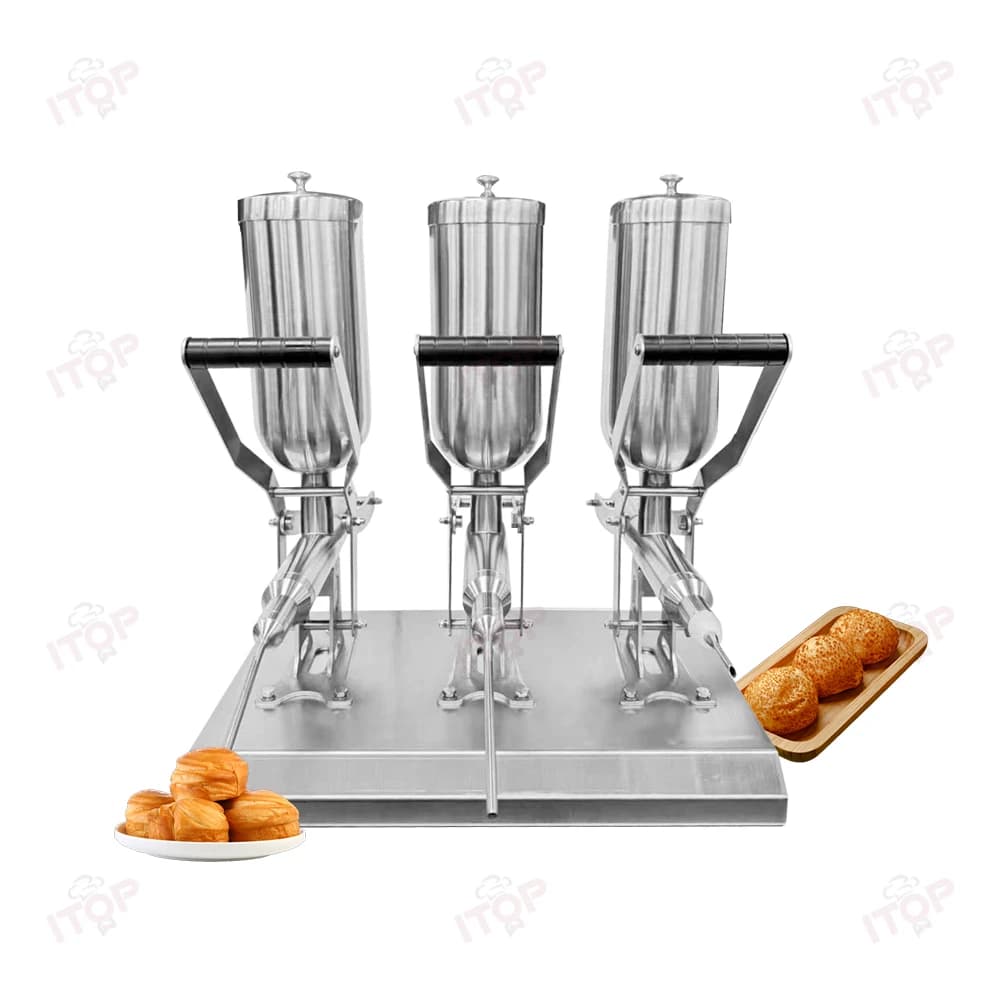 Multi-purpose Commercial Restaurant Bakery Cream Fruit Strawberry Spain Churro Filler Donut Churros Jam Filler Dispenser