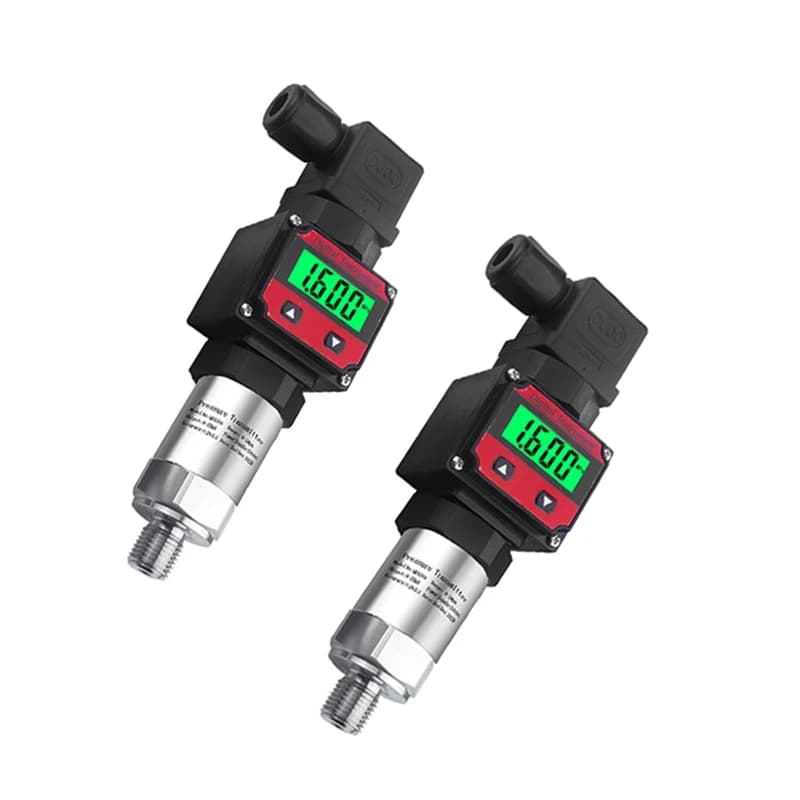 LCD RS485 10bar Gas Wind Pressure Transducer Sensor for air Compressor Stainless Steel Truck Oil Pressure Sensor Transmitter