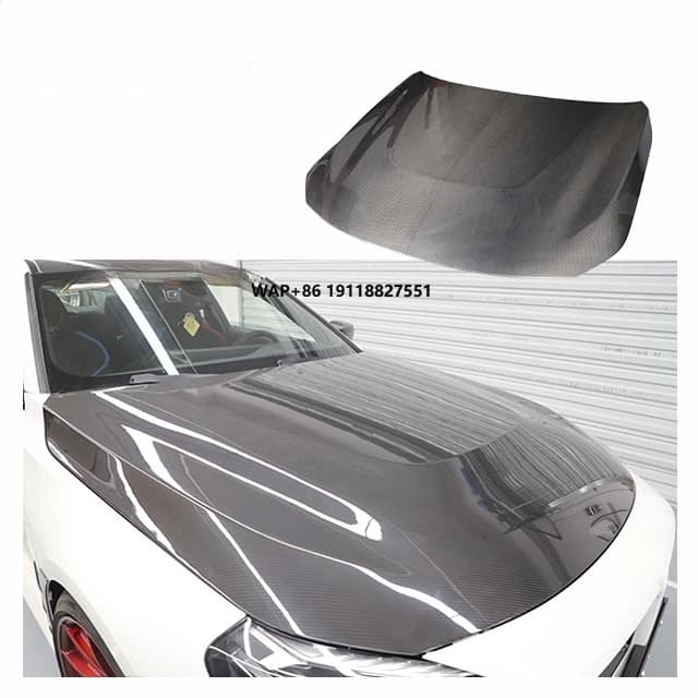 For  M2 G42 G87 Dry Carbon Fiber OEM Hood Body Kit  M2 G42 G87 OEM Style Dry Carbon Fiber Hood