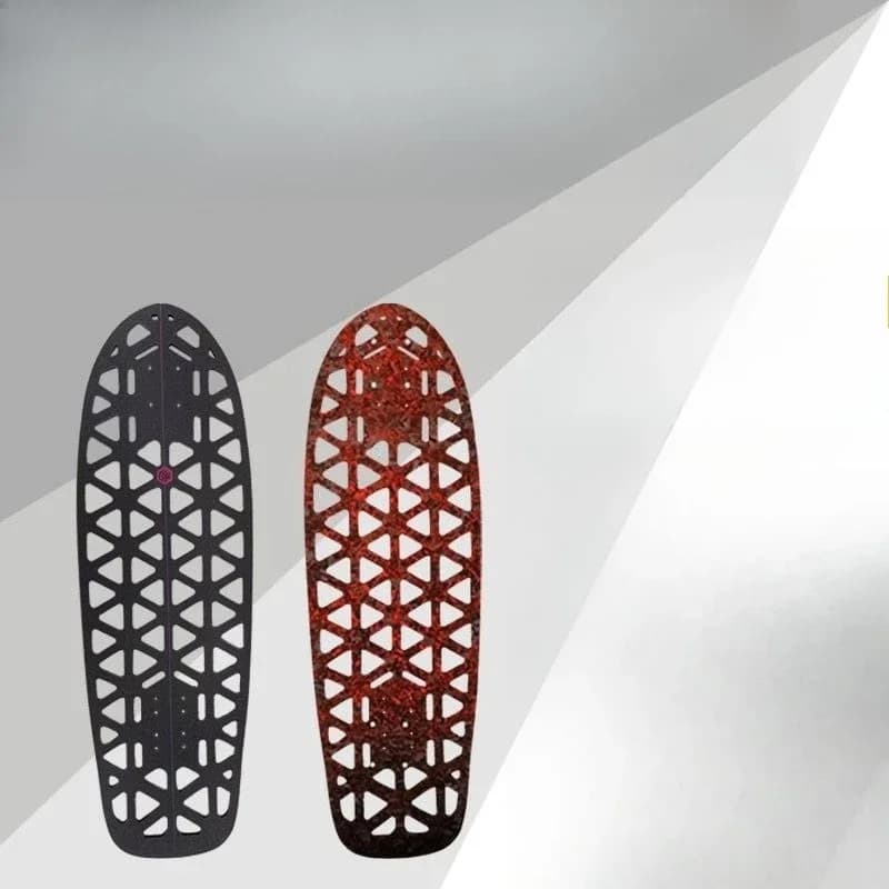 Carbon fiber skateboard, land surfboard, beginner professional skateboard, land surfboard.