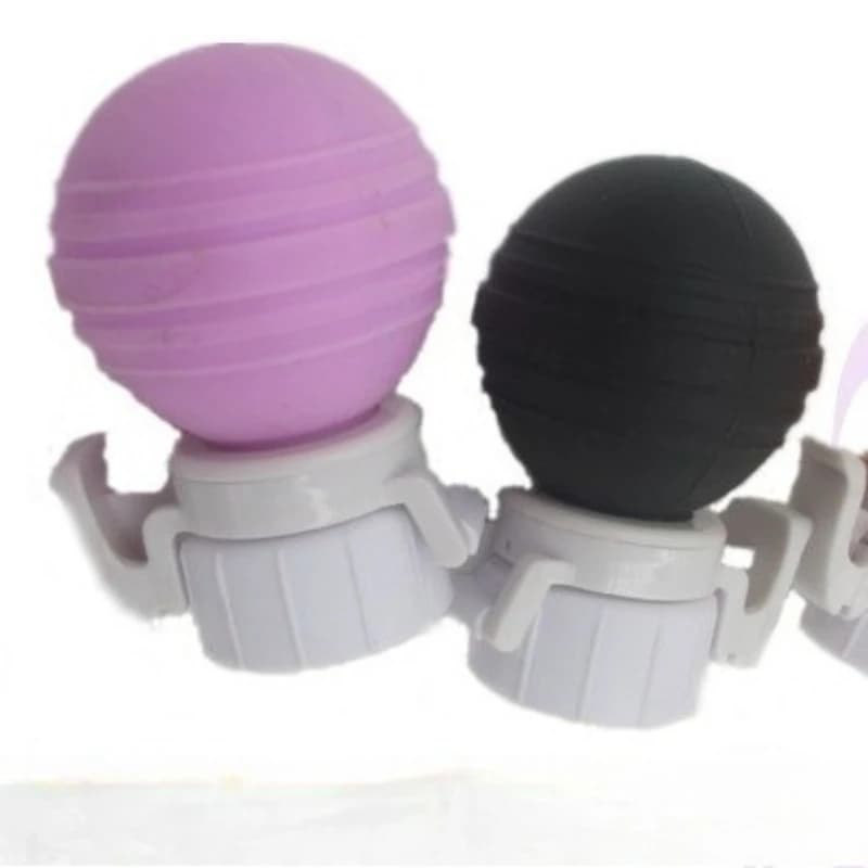 Silicone Ball Carbonated Beverage Fresh Cover Coke Fresh Ball Sprite Bottle Inflatable Cover Beverage Bottle Pump Cover