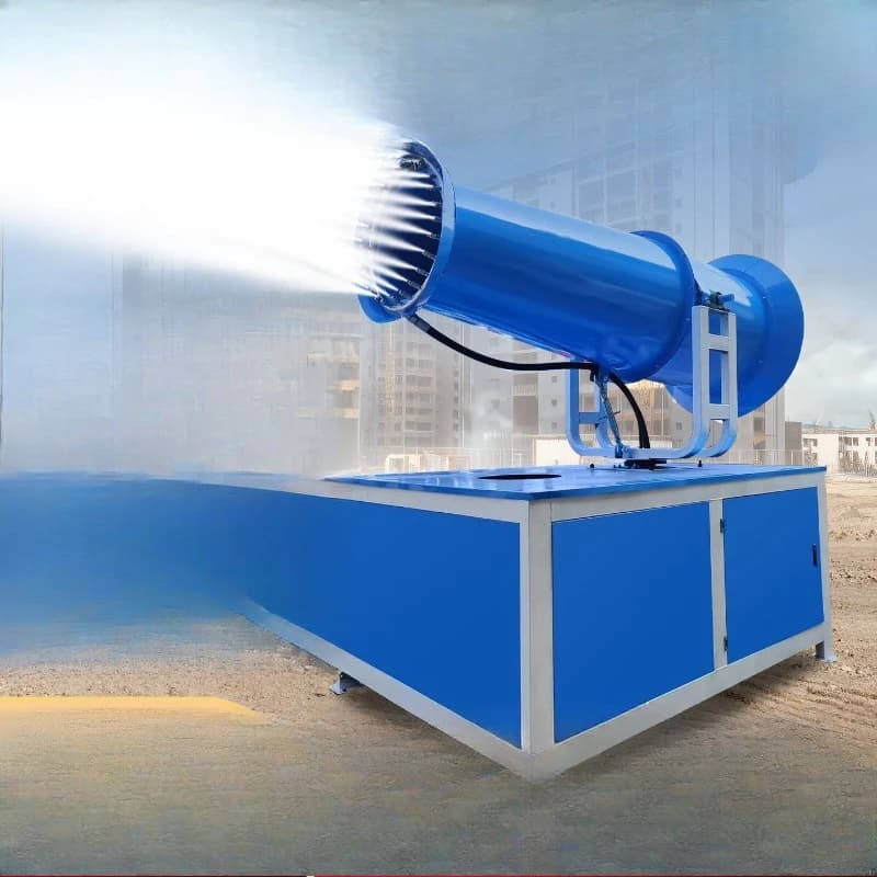Construction site dust removal fog cannon machine environmentally friendly dust-proof atomizer mobile small automatic spray