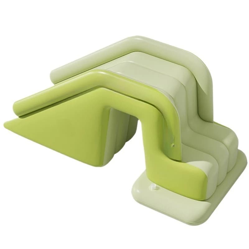 Household outdoor pool Large outdoor family courtyard Indoor folding inflatable slide