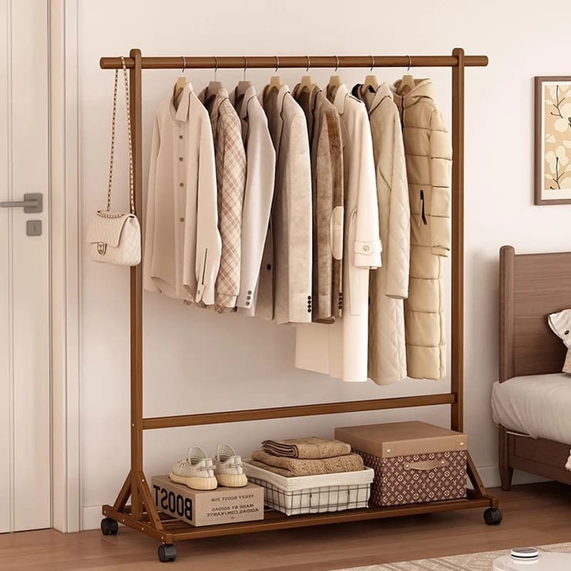 Hanging Garment Coat Racks Living Room Clothes Space Saving Nordic Coat Racks Luxury Indoor Arara De Roupa Hallway Furniture