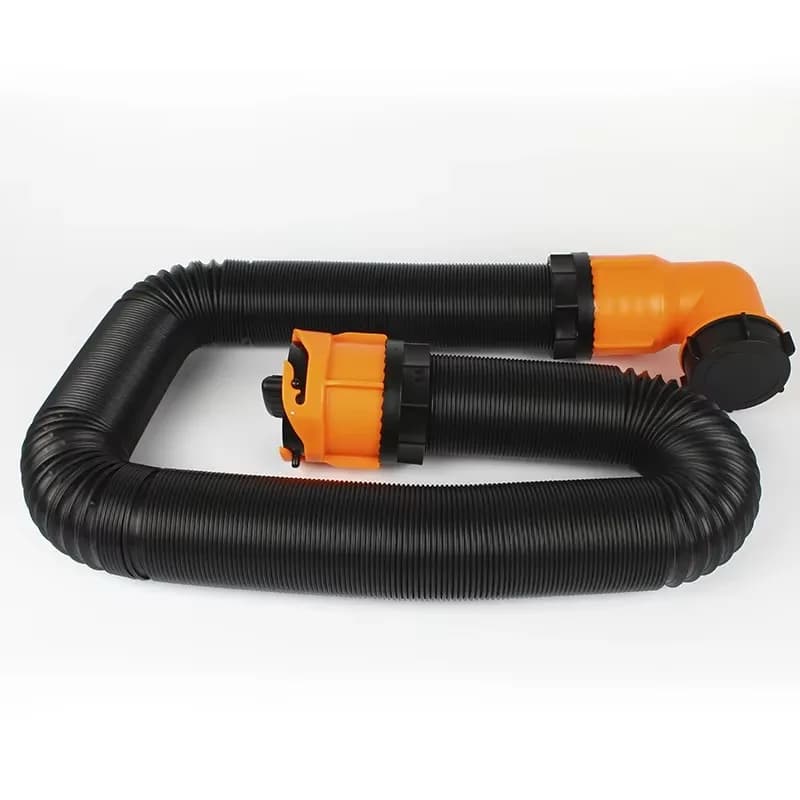 TYTXRV RV Accessories Universal Flexible Corrugated Vacuum 3 Inches Hose Pipe Sewage Pipe