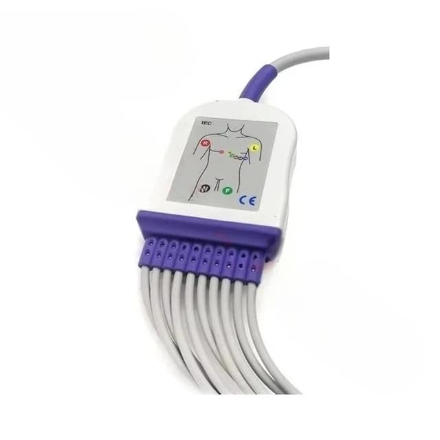 Hot Sale Medical 10 Lead Banana Ecg Ekg Cable