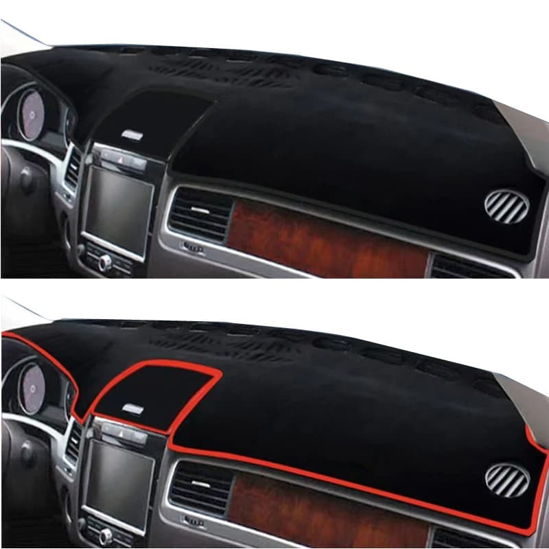 For VW Touareg 2011-2015 2016 2017 2018 Dashboard Cover Dash Mat Center Console Dashmat Sun Shade Protect Carpet Car Accessories