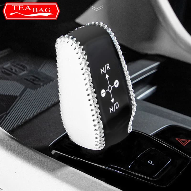 For Lynk & Co 09 2021-2024 Car Shifter Head Cover Gear Knob Cover Gear Shift Knob Protector Hand Brake Cover Auto Accessories