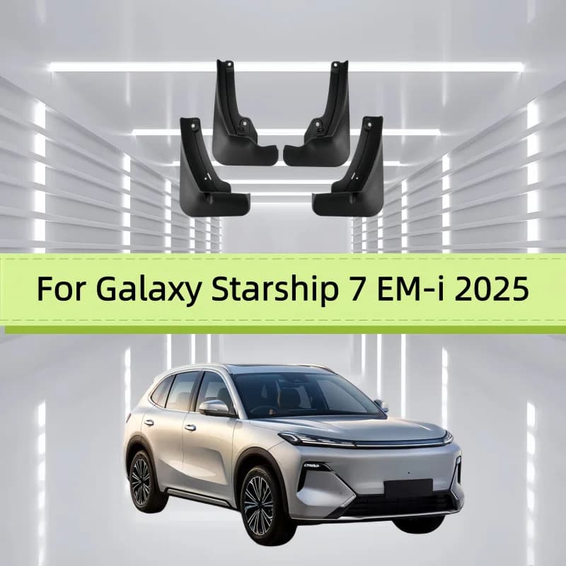 Mudflaps Mudguards Fit For Galaxy Starship 7 EM-i 2025 Mudguards Tire Fenders Mud Flaps Wheel Guards Accessories 4x Tyre