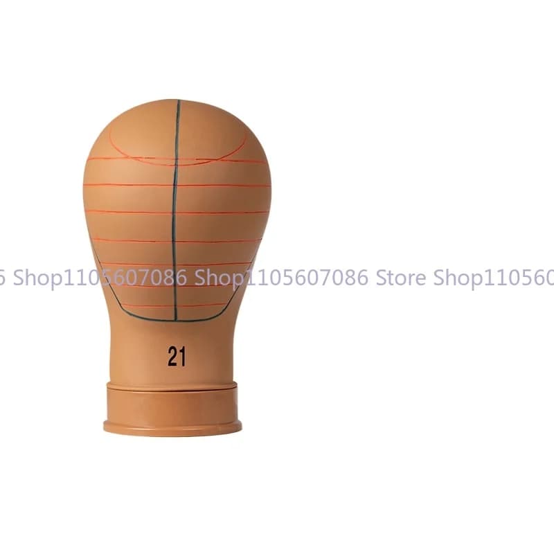 Wig Model Head Practice Trimming Styling Props Cos Hair Design Display Stand