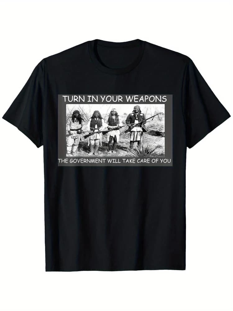 Turn in Your tools funny pattern -100% cotton summer short sleeve O-neck printed men's T-shirt.