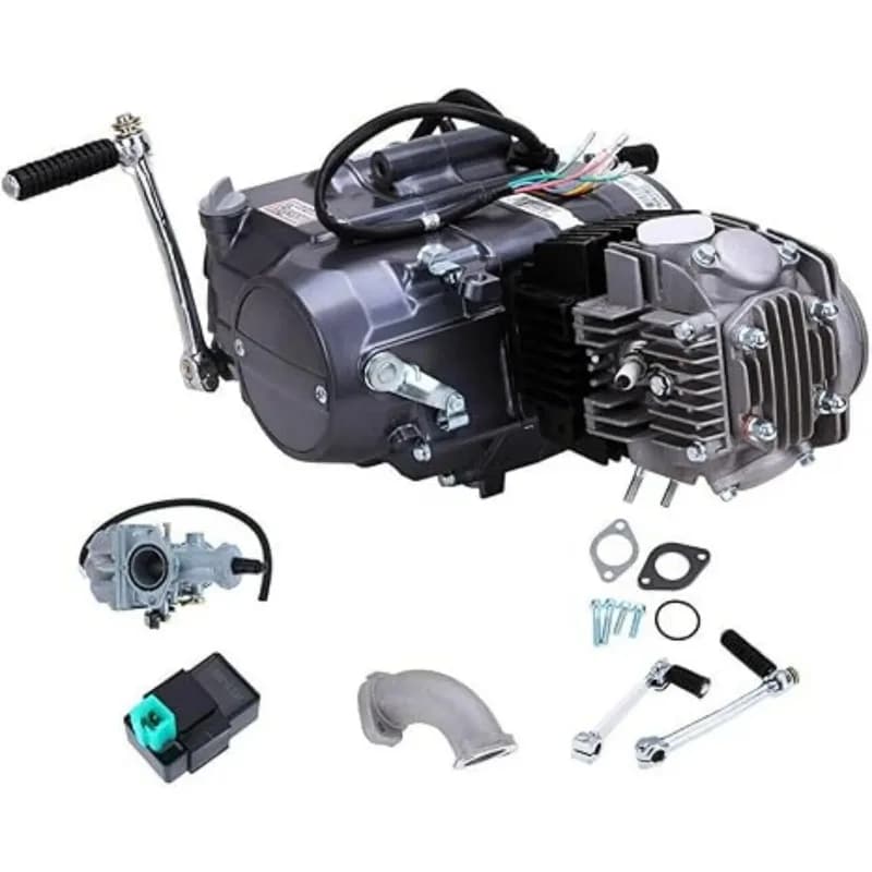 for Honda CRF50 CRF70 XR50 XR70 125cc Engine 4 Stroke Motor Single Cylinder with Air-Cooled Motor Engine Pit Dirt Bike