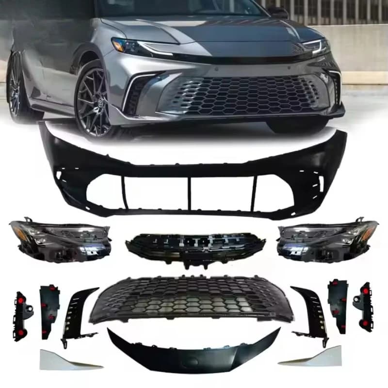 Covering Part System Outer Skin on Top Front Bumper for Toyota SE LE 2024 2025 52111-AQ900